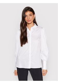 Guess Koszula W2YH70 WAF10 Biały Regular Fit. Kolor: biały. Materiał: bawełna