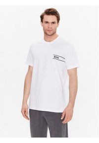 BOSS - Boss T-Shirt 50483644 Biały Regular Fit. Kolor: biały. Materiał: bawełna