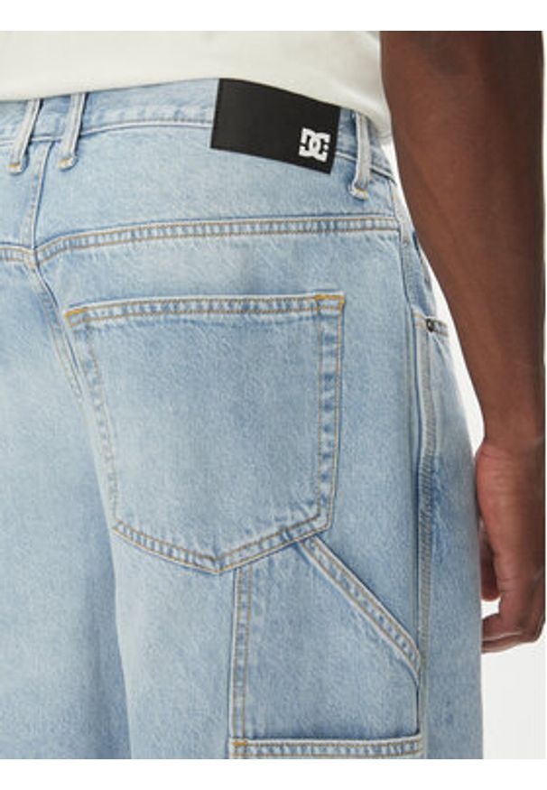DC Shoes Jeansy Worker Baggy Carpenter Ril ADYDP03087 Błękitny Regular Fit. Kolor: niebieski