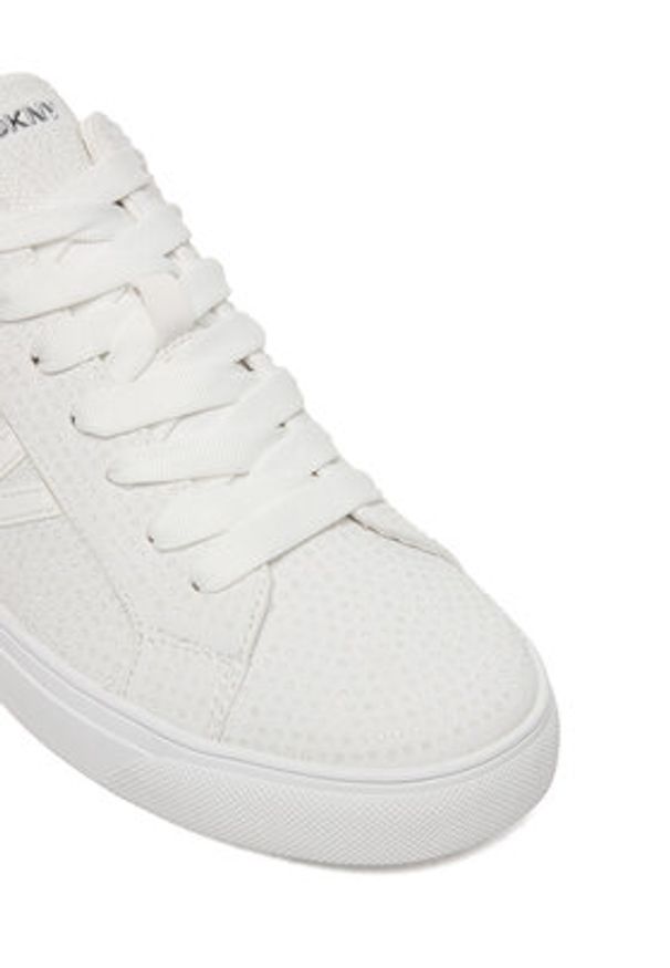 DKNY Sneakersy Abeni K3511364 Biały. Kolor: biały. Materiał: skóra