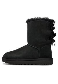 Ugg Śniegowce W Bailey Bow II 1016225 Czarny. Kolor: czarny. Materiał: skóra #6