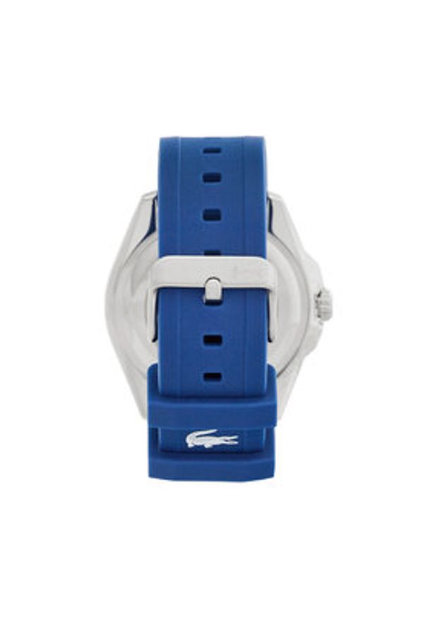Lacoste Zegarek Finn 2011285 Niebieski. Kolor: niebieski. Materiał: syntetyk