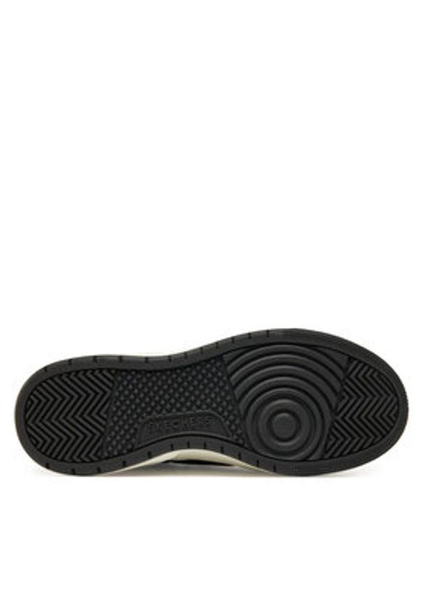skechers - Skechers Sneakersy 177710/BKLP Czarny. Kolor: czarny. Materiał: skóra