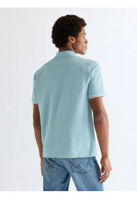 Wrangler - MESKA KOSZULKA WRANGLER POLO SHIRT FORGET ME NOT 112378001. Typ kołnierza: polo #6