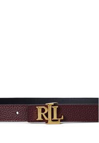 Lauren Ralph Lauren - LAUREN RALPH LAUREN Pasek 412P06811001 Bordowy. Kolor: czerwony. Materiał: skóra #3