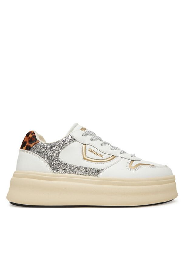 Blauer Sneakersy S5EMERY03/LEO Biały. Kolor: biały. Materiał: skóra
