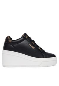 Guess Sneakersy FLTRZY ELE12 Czarny. Kolor: czarny. Materiał: skóra #1