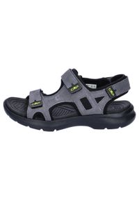 Buty do chodzenia męskie CMP Emby Hiking. Zapięcie: rzepy. Kolor: szary, czarny, wielokolorowy. Materiał: skóra. Sport: turystyka piesza #2
