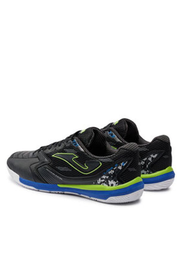Joma Buty do piłki nożnej Liga 5 2401 LIGS2401IN Czarny. Kolor: czarny. Materiał: skóra