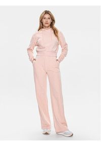 Guess Bluza Gj Logo V4RQ14 KC2W0 Różowy Regular Fit. Kolor: różowy. Materiał: bawełna #4