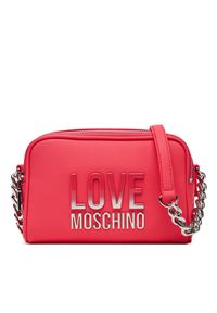 Love Moschino - Torebka LOVE MOSCHINO. Kolor: różowy