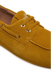 Love Moschino - LOVE MOSCHINO Półbuty JA10101G1OIG0411 Żółty. Kolor: żółty. Materiał: skóra, zamsz #3