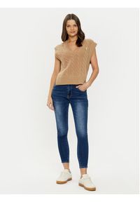 Please Jeansy P8361HOM31 Granatowy Skinny Fit. Kolor: niebieski