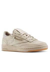 Buty do chodzenia damskie Reebok Club C 85 Diamond. Zapięcie: sznurówki. Kolor: beżowy. Materiał: tkanina, materiał, skóra, syntetyk. Szerokość cholewki: normalna. Model: Reebok Club, Reebok Classic. Sport: turystyka piesza