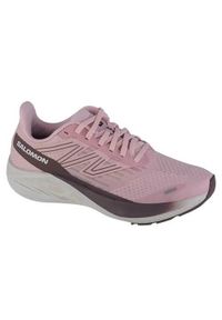 salomon - Buty do biegania damskie Salomon Aero Blaze W. Kolor: różowy. Materiał: materiał, tkanina, syntetyk. Szerokość cholewki: normalna