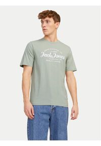 Jack & Jones - Jack&Jones T-Shirt Forest 12247972 Zielony Standard Fit. Kolor: zielony. Materiał: syntetyk, bawełna