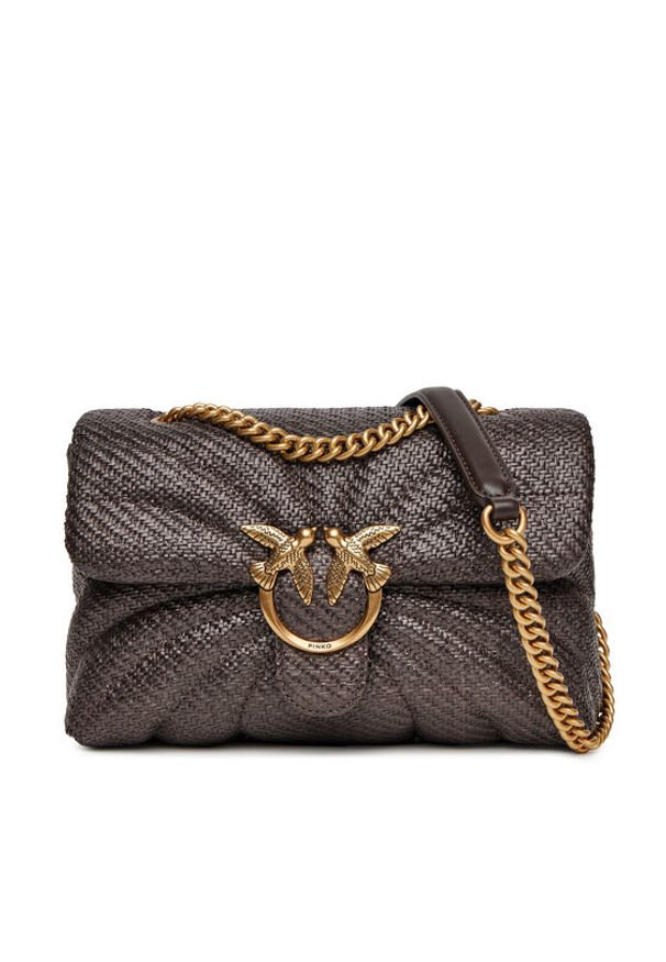 Pinko - PINKO Torebka Love Puff Classic Cl PE 25 PLTT 100038 A2C8 Brązowy. Kolor: brązowy