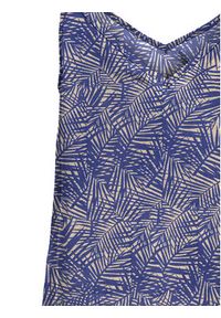 only - ONLY Top Nova 15222159 Niebieski Regular Fit. Kolor: niebieski. Materiał: wiskoza #4