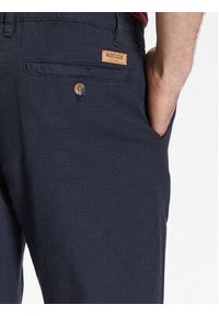INDICODE Spodnie materiałowe Clio 60-301 Granatowy Regular Fit. Kolor: niebieski. Materiał: bawełna #3