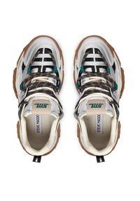 Steve Madden Sneakersy Kingdom 2 SM11004870 Beżowy. Kolor: beżowy. Materiał: zamsz, skóra #6