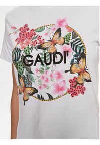 Gaudi T-Shirt 411FD64006 Biały Regular Fit. Kolor: biały. Materiał: bawełna #5