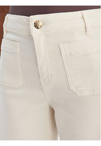 Marella Spodnie materiałowe Baschi 2615131251 Écru Regular Fit. Materiał: wiskoza #2