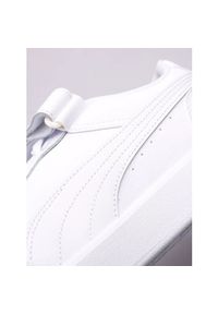 Buty Puma Court Ultra Strap M 390983-01 białe. Okazja: na co dzień. Kolor: biały. Materiał: materiał, syntetyk #6