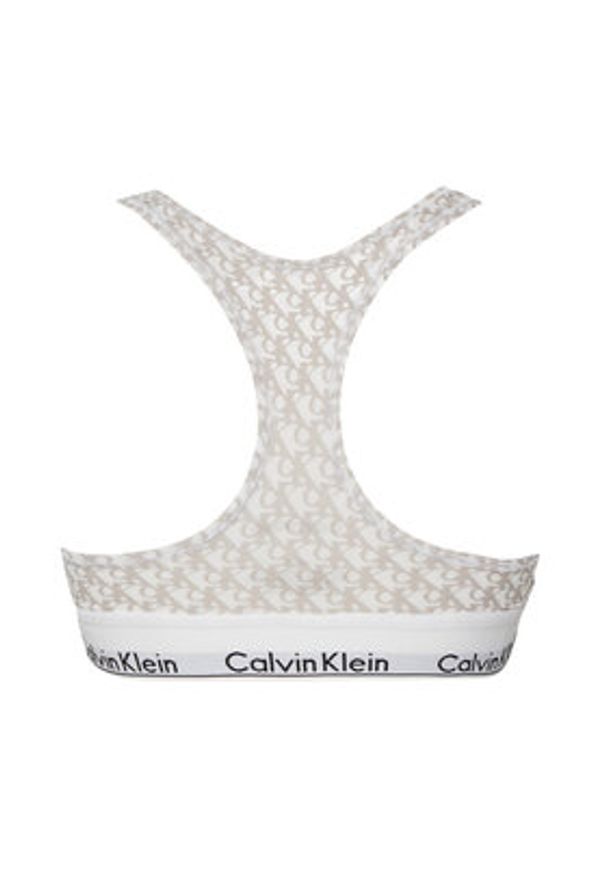 Calvin Klein Underwear Biustonosz top 0000F3785E Szary. Kolor: szary. Materiał: bawełna