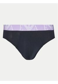 Emporio Armani Underwear Komplet 3 par slipów EM000258 AF10778 MB139 Granatowy. Kolor: niebieski. Materiał: bawełna #8