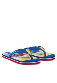 TOMMY HILFIGER - Tommy Hilfiger Japonki T3X8-33907-0058Y913 S Granatowy. Kolor: niebieski
