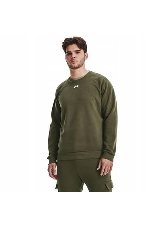 Bluza Under Armour Rival Fleece Crew. Kolor: zielony