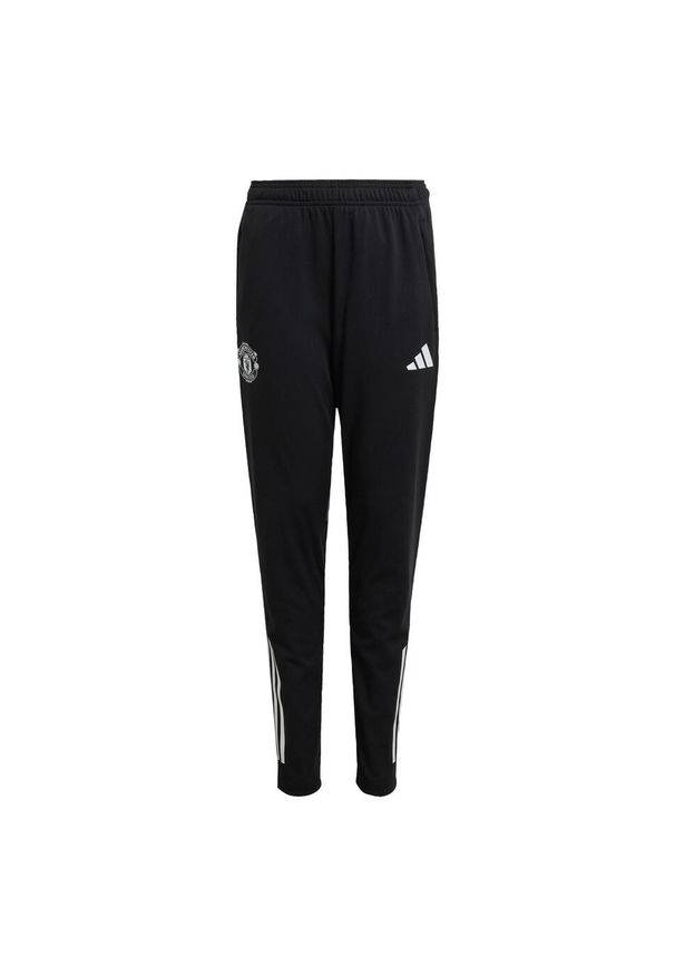 Adidas - Spodnie Manchester United Tiro 25 Competition Training Kids. Kolor: fioletowy, czarny, wielokolorowy
