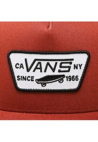 Vans Czapka z daszkiem Mn Full Patch Snapback VN000QPUADU1 Bordowy. Kolor: czerwony. Materiał: materiał