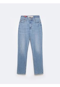 Big-Star - Jeansy damskie jasnoniebieskie Charlotte 170. Stan: podwyższony. Kolor: niebieski. Wzór: aplikacja. Styl: elegancki #3