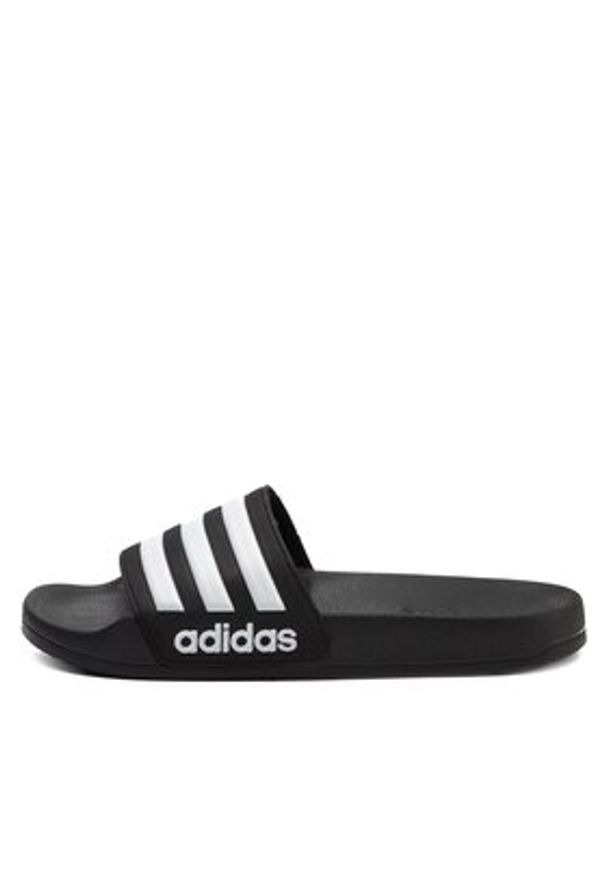Adidas - adidas Klapki adilette Shower K G27625 Czarny. Kolor: czarny. Materiał: syntetyk