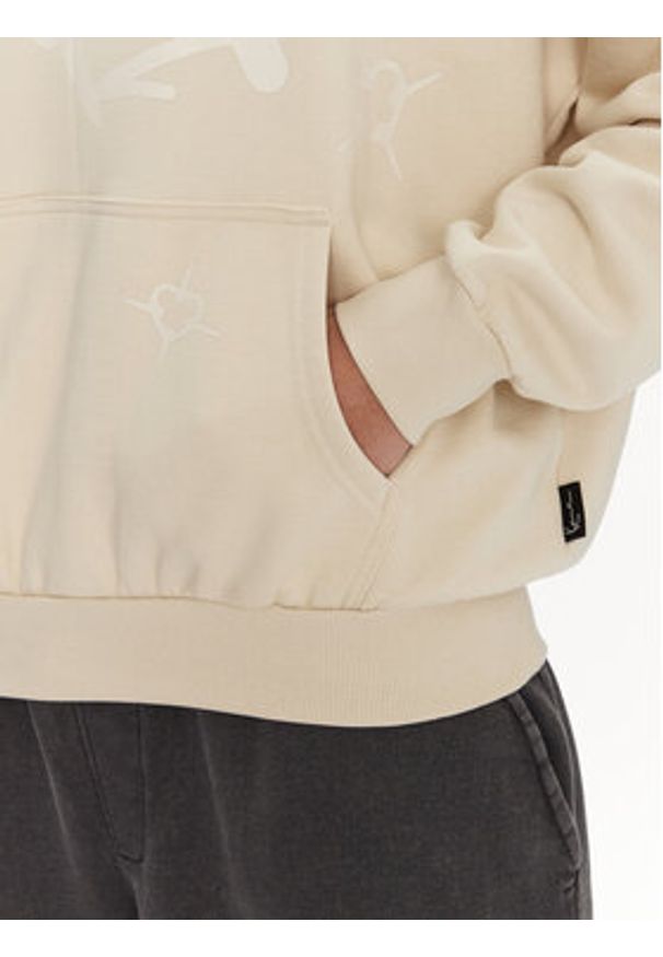 Karl Kani Bluza Signature Tag 60210337 Beżowy Regular Fit. Kolor: beżowy. Materiał: syntetyk