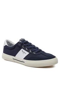 Pepe Jeans Sneakersy Kenton Strap M PMS31042 Granatowy. Kolor: niebieski