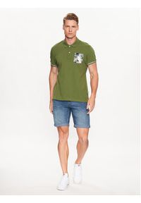Blend Polo 20715469 Zielony Regular Fit. Typ kołnierza: polo. Kolor: zielony. Materiał: bawełna #5
