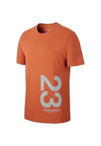 Koszulka sportowa męska Nike Air Jordan 23 Engineered. Kolor: pomarańczowy. Długość rękawa: krótki rękaw. Długość: krótkie. Sport: koszykówka #1