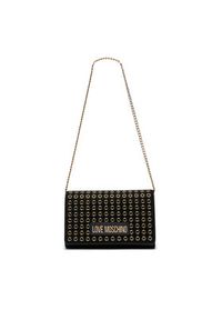 Love Moschino - LOVE MOSCHINO Torebka JC4063PP1LLH100A Czarny. Kolor: czarny. Materiał: skórzane #6