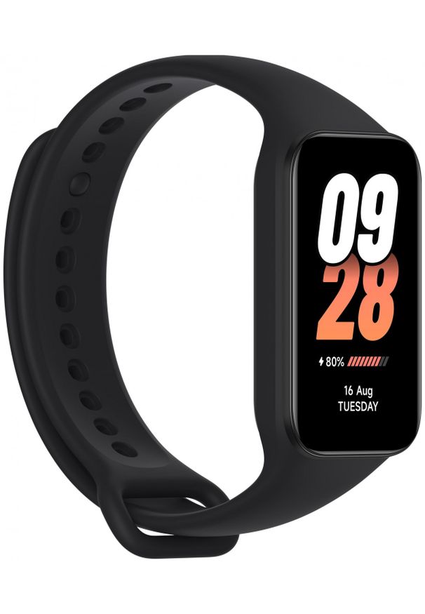 Opaska sportowa Xiaomi Band 8 Active czarny. Kolor: czarny. Styl: sportowy