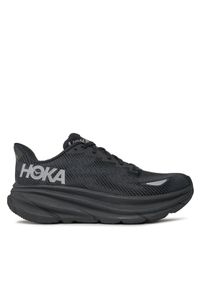 HOKA - Hoka Buty do biegania Clifton 9 Wide Gtx GORE-TEX 1141490 Czarny. Kolor: czarny. Materiał: materiał. Technologia: Gore-Tex