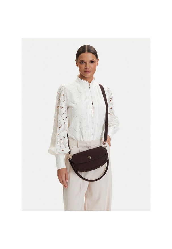 Torebka Guess. Kolor: brązowy