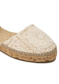 Manebi Espadryle Yucatan Flat Valenciana Espadrilles G 0.3 P0 Beżowy. Kolor: beżowy. Materiał: materiał #5