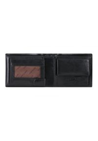 Wittchen - Męski portfel skórzany podwójnie rozkładany czarny. Kolor: czarny. Materiał: skóra #9
