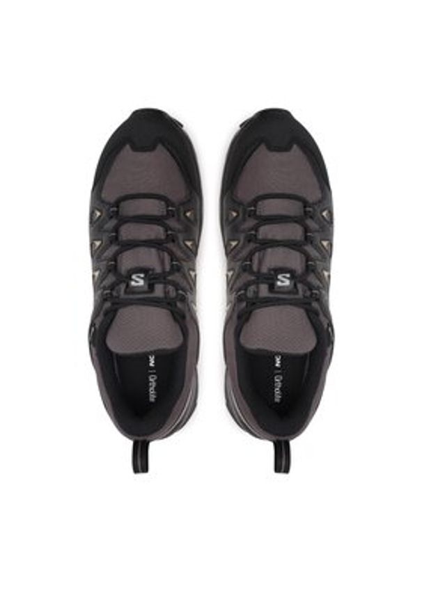 salomon - Salomon Trekkingi X Braze GORE-TEX L47180500 Szary. Kolor: szary. Materiał: syntetyk. Technologia: Gore-Tex. Sport: turystyka piesza