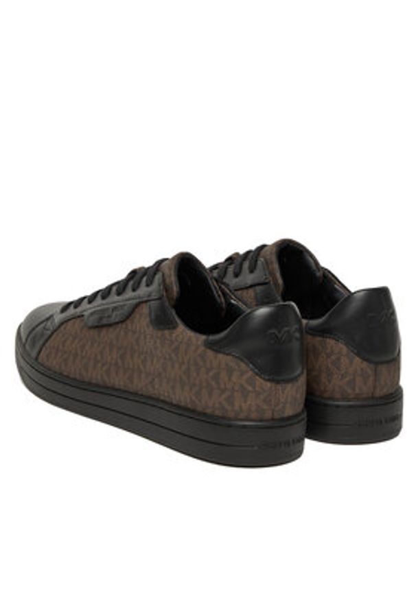 MICHAEL Michael Kors Sneakersy Keating 42F9KEFS1Q Brązowy. Kolor: brązowy. Materiał: skóra