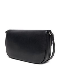 Tommy Jeans Torebka Tjw Pillow Flap Crossover AW0AW16978 Czarny. Kolor: czarny. Materiał: skórzane #4
