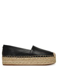 MICHAEL Michael Kors Espadryle Lynn 40S5LYFP1L Czarny. Kolor: czarny. Materiał: skóra #1