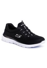 skechers - Skechers Sneakersy Summits 12980/BKW Czarny. Kolor: czarny. Materiał: materiał #3